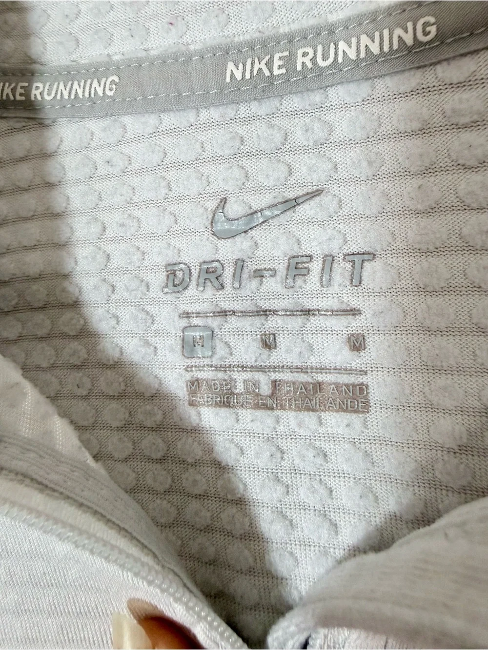 Nike white dri